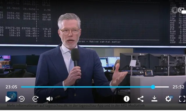 Erfolgsfaktoren der Geldanlage: Interview bei ARD tagesschau24