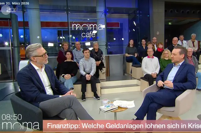 Geldanlage in Krisenzeiten: Zu Gast im ZDF Morgenmagazin