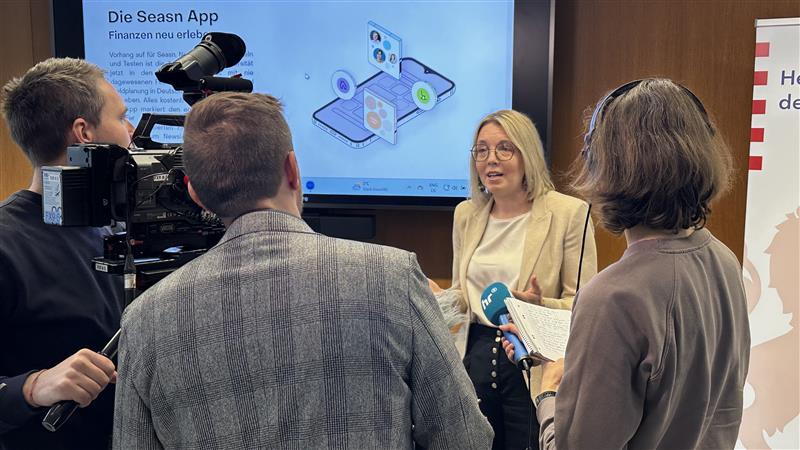 Startschuss für die Seasn-App: Pressegespräch im House of Finance